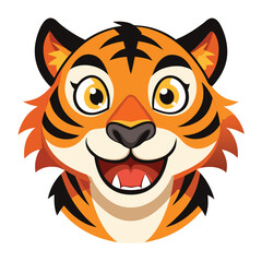 Lion and tiger head mascot vector illustration artwork