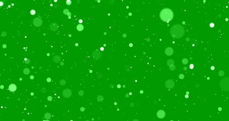 Realistic snow dust particle background, green screen super smooth fx. Overlay classic snowfall, blizzard-like. Snow falling green screen winter background. Flurry start snowflake storm particles.
