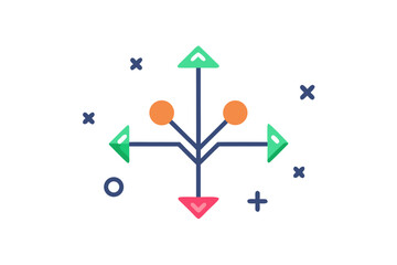 share arrows multidirectional