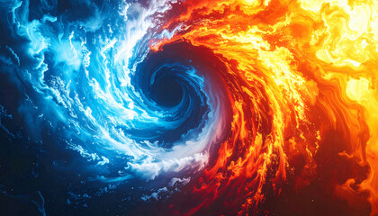 Vortex of Ice and Fire