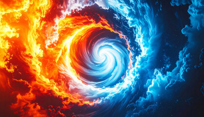 Vortex of Ice and Fire