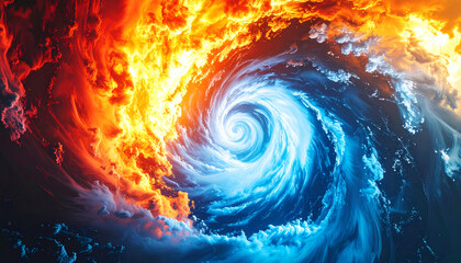 Vortex of Ice and Fire