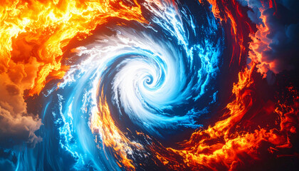 Vortex of Ice and Fire