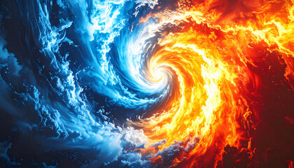 Vortex of Ice and Fire