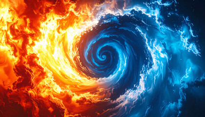 A storm of fire and water