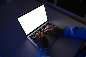 Close-up photo of the keyboard
