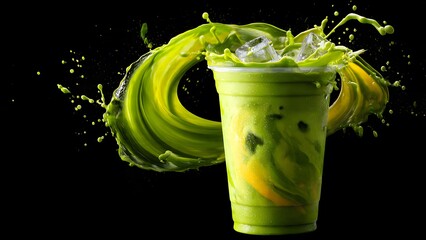 From the orchard to your cup. Fresh mango meets creamy iced tea in an exhilarating splash of tropical delight.