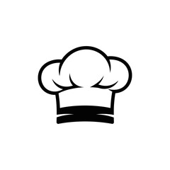Chef Hat Outline Icon Vector: Cooking, Bakery, Restaurant, or Culinary Symbol
