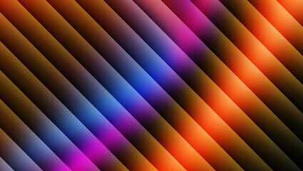 Obraz premium Abstract diagonal stripes with gradient color effect
