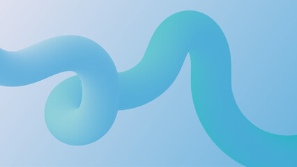 A vibrant 3D visualization of a twisting, fluid form in motion featuring bold colors, smooth geometry, and dynamic energy. Abstract dynamic style fluid lines for design elements.