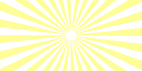Fototapeta premium Ray stripes Funky ray elements, circle motifs, reminiscent of circus themes. Striped abstract twisted illusion background patterns. Comic light sunrise illustration bright sun beam starburst texture.
