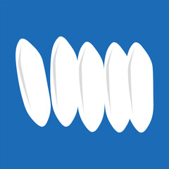 Chewing gum pieces, pastel candy. Gum pieces illustration, candy set. Chewing gum cluster, sweet candy icons