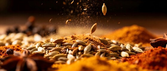 Aromatic Spices with Cardamom and Star Anise