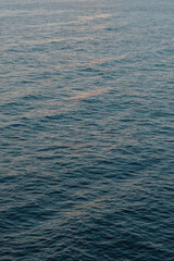 Abstract sunlight blue sea background.