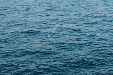 Abstract sunlight blue sea background.