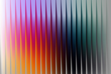 Colorful Vertical Lines A Modern Abstract Art Composition with Gradient Hues
