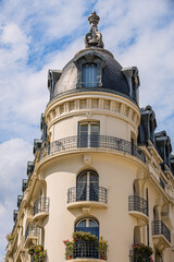 Dans les rues de Vichy en France