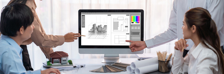 Architectural design brisk software application for architect business and professional designer