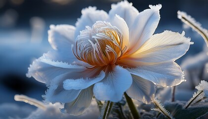 Frozen Flower