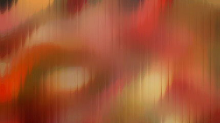 Abstract ribbed glass in gradient yellow and golden color tones with wave texture and glossy light reflection. abstract colorful background with lines, minimal visuals or digital presentations .