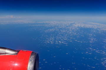 Clouds seen from the plane