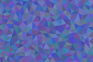 Geometric mosaic pattern with shades of blue, purple, and teal creating a modern and vibrant background