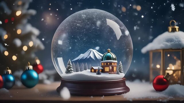 Snow globes made with the help of artificial intelligence and containing Spain's important tourist attractions