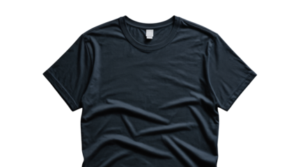 Dark stylish t-shirt mockup for fashion designers or clothing brands display