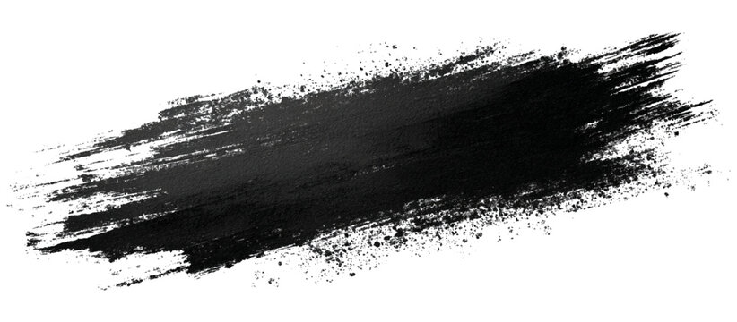 Abstract vector background with grunge paint splashes rough brush stroke .black ink textures and creative artistic liquid brush splashes vector design .