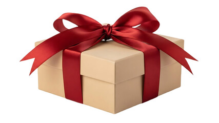 Elegant gift box with a vibrant red ribbon, perfect for birthdays, holidays, and special occasions that bring joy and create lasting memories, ideal for expressing love and gratitude
