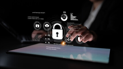 Cyber security protects against breaches, hacks, and network attacks using strong infrastructure...