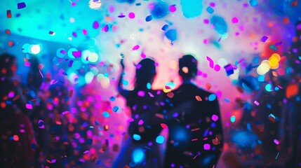 Joyful celebration the bride and groom share their first dance at the wedding ceremony