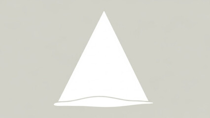 Minimalist Christmas tree illustration evokes holiday cheer and modern elegance, perfect for seasonal design projects, cards, or festive social media posts