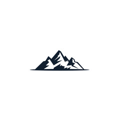 logo mountain abstract	
