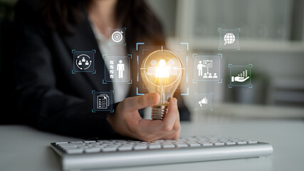 A concept of a unified business strategy. This involves identifying a target audience for marketing...