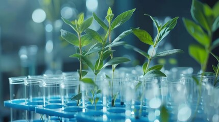 Exploring science and biotechnology plant growth studies in laboratory environments