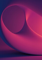 Obraz premium Expansive view of smooth, sweeping architectural curves forming a large, abstract design element emphasizing fluid motion and scale, pattern, massive, surface