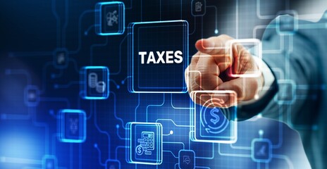 TAX. Personal income tax. Business Finance concept 2026