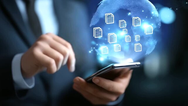 Document Management System DMS enterprise platform resource planning ERP workflow digital document sharing interface asset content management online backup files cloud storage