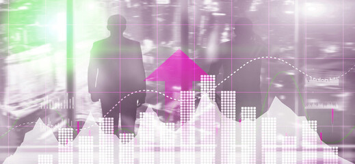 Business intelligence marketing finance management. Mixed Media