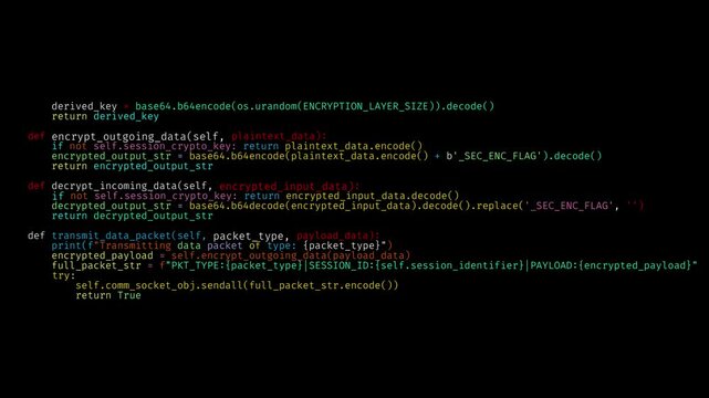  Many rows of code of programming script and PASSWORD FOUND at the End on black background