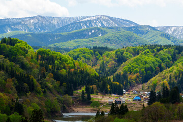 250507長野県栄村月岡集落 © m