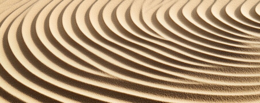 Curved Sand Texture Dune Ripple Patterns, desert , abstract