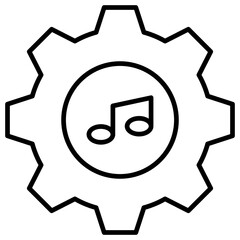 Tone Development Outline Icon