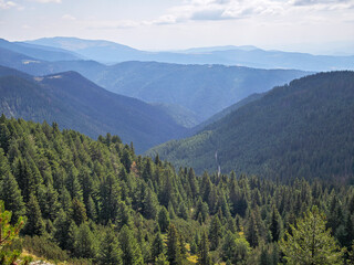 Obraz premium Rila mountain near Granchar Lake, Bulgaria