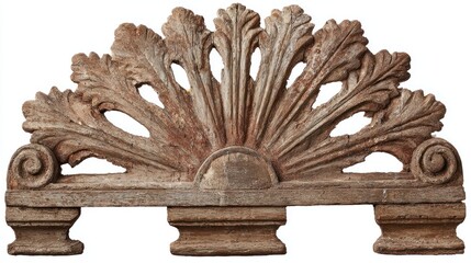 Ornate terracotta architectural element