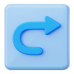 Redo User Interface 3D Icon