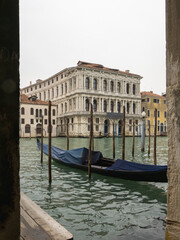 Fototapeta premium Ca' Pesaro, a majestic Baroque palace located on the Grand Canal in Venice. 