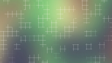 Digital Grid Background with Soft Green and Brown Gradient