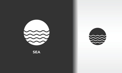 Sea Vector, Icon Or Logo Sign Isolated Symbol Illustration